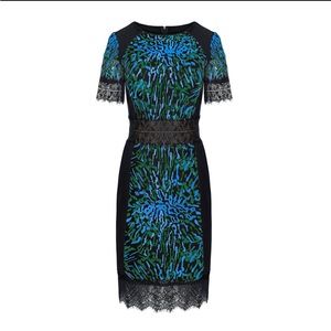 Tadashi Shoji Elsie Sheath Cocktail Dress sz 4